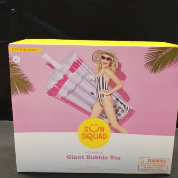 Giant Bubble Tea Pool Float 5 ft 6 in Long - NIB - Picture 5 of 5